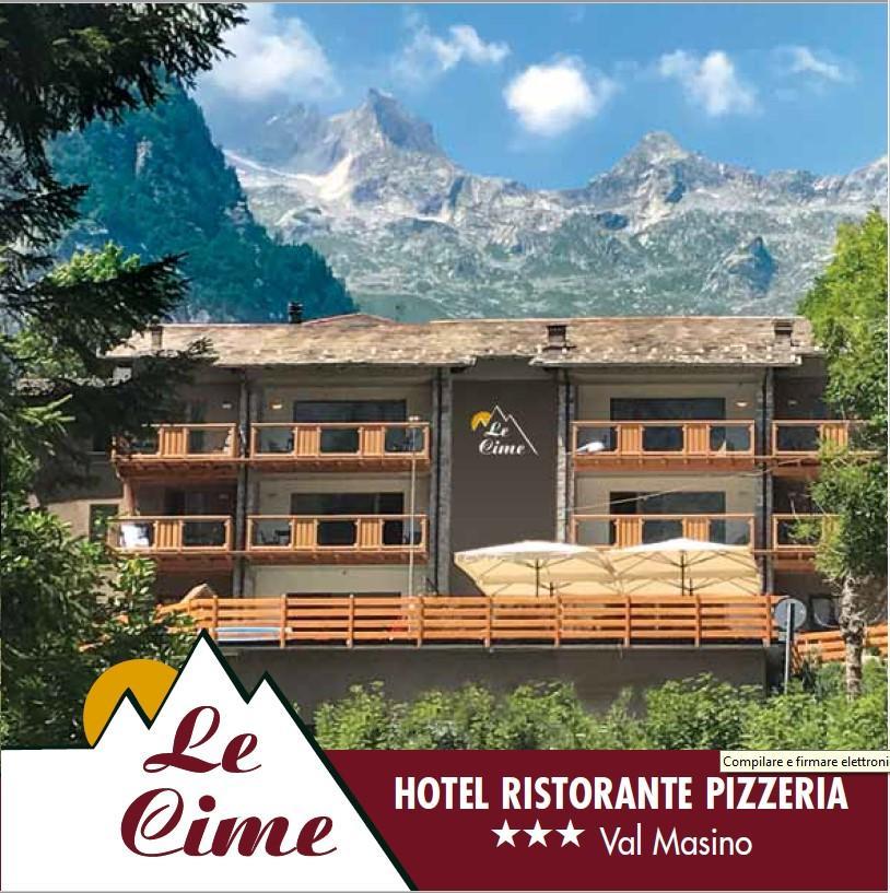 Hotel Le Cime Val Masino Exteriör bild
